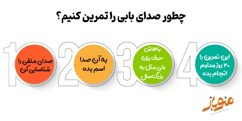 چطور صدای بابی را تمرین کنیم؟ (راهنمای گام‌به‌گام)