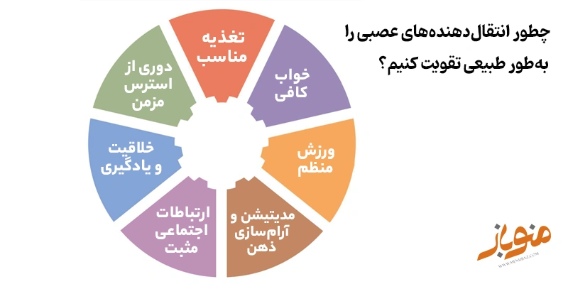 چطور انتقال‌دهنده‌های عصبی را به‌طور طبیعی تقویت کنیم؟