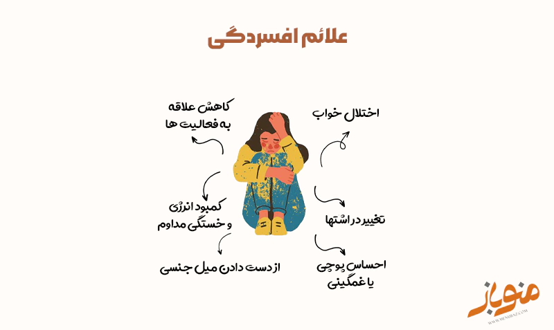 علائم افسردگی