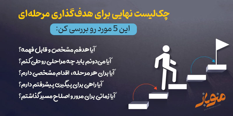 چک‌لیست نهایی