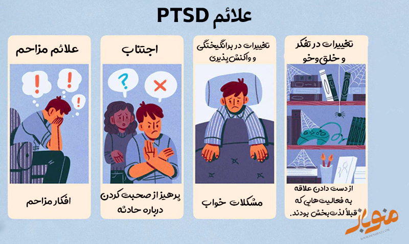 علائم PTSD