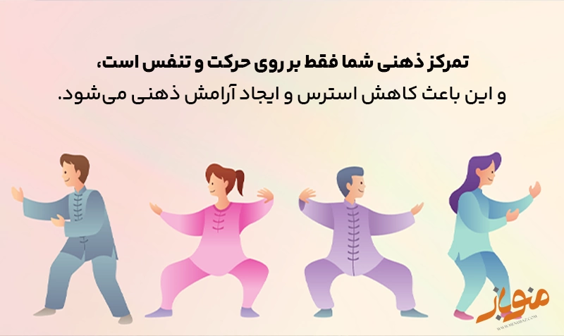 تای چی وتمر کز ذهن