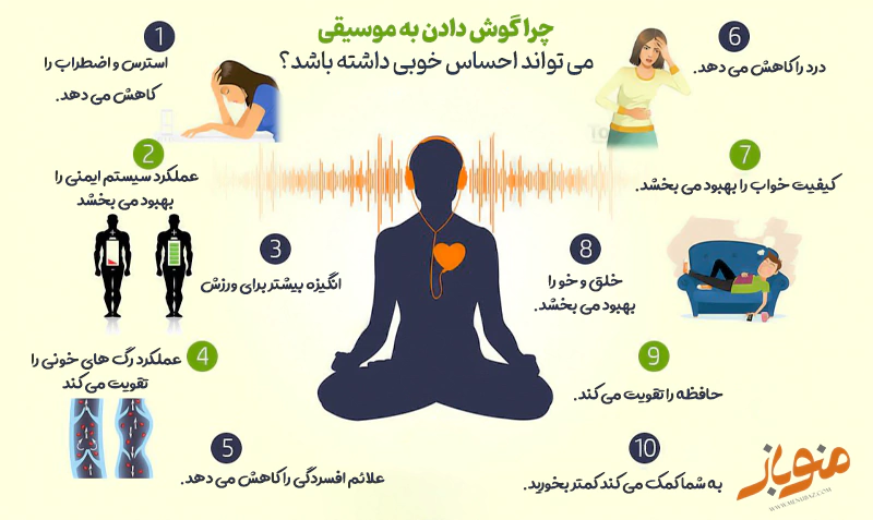 موسیقی و احساس خوب