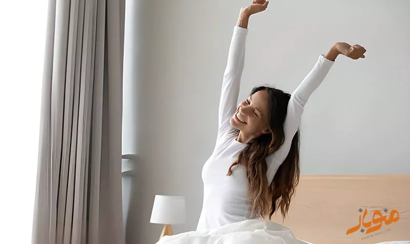 با انرژی بیدار شدن