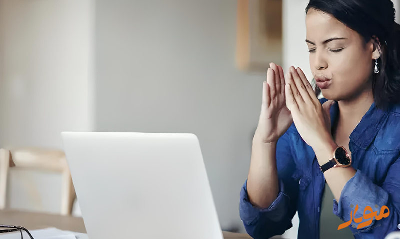 تنفس با لبهای جمعشده