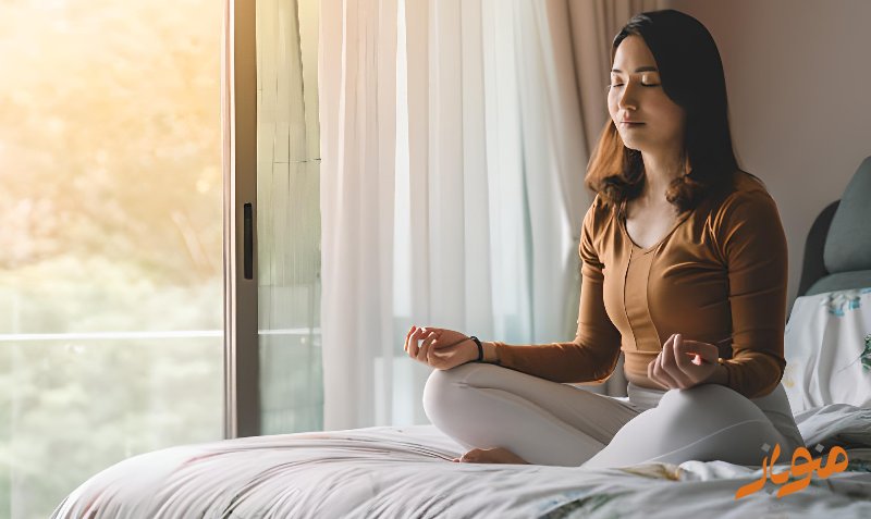 از مدیتیشن ساده و مدیتیشن خود هیپنوتیزمی استفاده کنید.